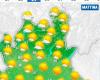 Auf Wiedersehen Regen, willkommene afrikanische Hitze: In Bergamo erreicht die Temperatur ihren Höhepunkt bei 32°C, aber sie wird nicht lange anhalten