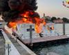 Starke Explosionen in Venedig, zwei brennende Hausboote in Murano in der Scarpa-Werft: niemand beteiligt