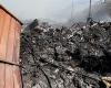 Neapel-dunkler Friedhofsbrand, Dioxinüberwachung wurde heute Morgen aktiviert